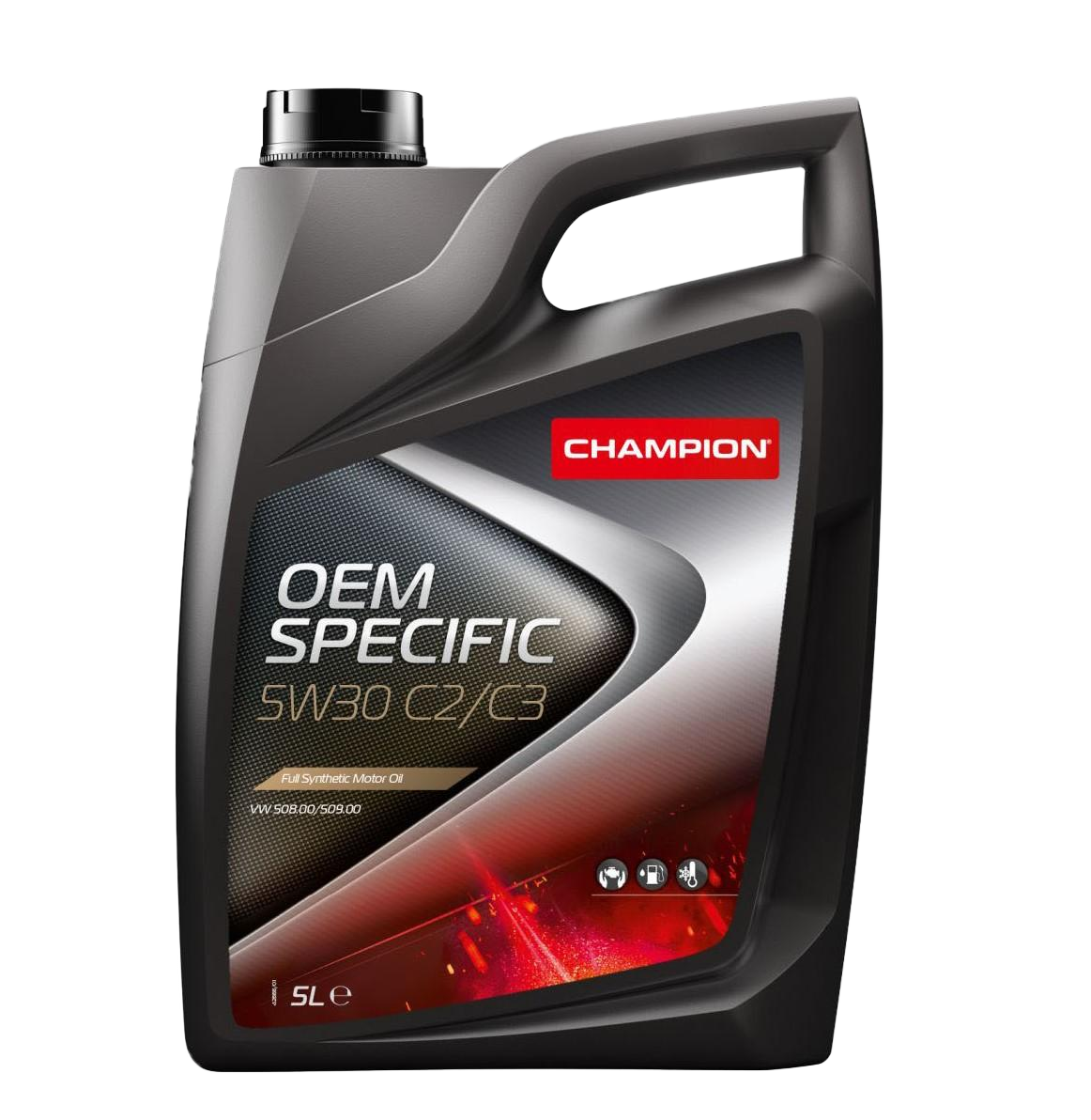 Моторное масло Champion OEM Specific 5W30 C2/C3, 5л